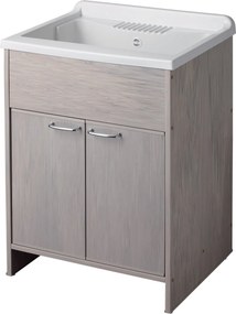 Mobile Lavatoio in PVC 60x50x85 cm 2 Ante Forlani Washouse Rovere...