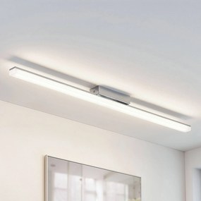 Plafoniera LED per il bagno Lindby Levke, 100 cm, cromo, IP44