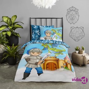 Good Morning Copripiumino per Bambini Knight 140x200/220 cm