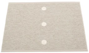 Tappeto da interno/esterno beige/color crema 70x60 cm Peg Linen Vanilla – Pappelina