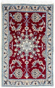 Nain Tappeto persiano 60 x 90 Rosso (Iran) Annodato A Mano