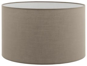 Lampada da terra LED TUNJA 1xE27/20W/230V Ø 38 cm nero/taupe