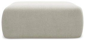 Poggiapiedi beige Kapua – Makamii