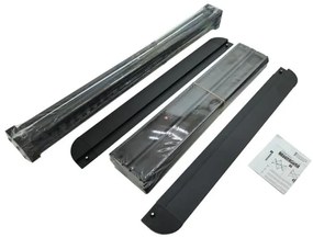 Tavolo da campeggio pieghevole 70x70cm antracite