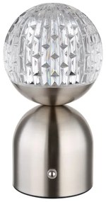 Globo 21007N-Lampada da tavolo LED dimmerabile con funzione Touch JULSY LED/2,5W/3,7V 2700/4000/6500K opaco