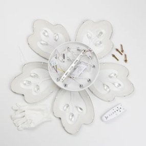 Brilagi - Lampadario a plafone LED dimmerabile TWIST LED/80W/230V 3000-6500K bianco + +TC