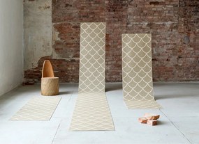 Passatoia da interno/esterno beige 70x150 cm Kotte Sand – Pappelina