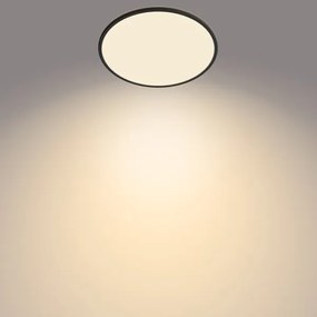 Philips - Lampada LED dimmerabile da esterno SUPERSLIM LED/15W/230V IP54 nero