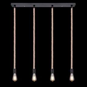 Globo 69029-4H - Lampadario a sospensione con filo ULLEU 4xE27/60W/230V