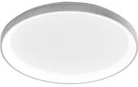 Plafoniera Moderna Krizia Alluminio Satinato Bianco 1 Modulo Led 50 W 4000 K