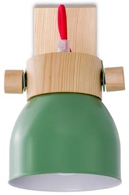 Luce Spot da parete VIANA 1xE27/60W/230V