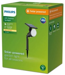 Philips - Faretto solare a LED JIVIX LED/1,4W/3,7V 1800 mAh IP44