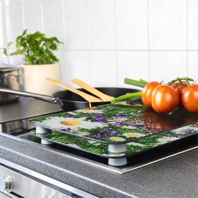 Coprifuoco in vetro temperato in set da 2 52x30 cm Summer Meadow - Maximex