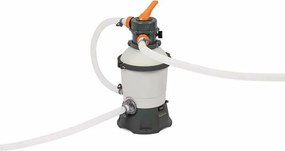 pompa di filtraggio a sabbia bestway per piscine da 3.028 litri/ora flowclear - bestway 58515