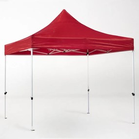 Gazebo 3x3 Master Plus - Rosso