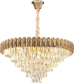 Lampada Cristal G061-CP 80CM GOLD