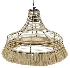 Lampadario DKD Home Decor Naturale Metallo 40 W Iuta (45 x 45 x 36 cm)