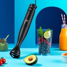 Niceboy Twister T1 - Frullatore a immersione 500 W/230 V, nero