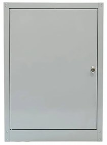 Armadio basso METALLO in acciaio, grigio chiaro L 60 x H 84 x P 40 cm, 1 anta, da interno