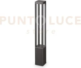 Tifone paletto led 3000k 8,5w  710 lm 65,5cm antracite