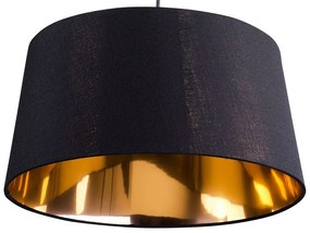 Lampadario in colore nero/oro KALLAR Beliani