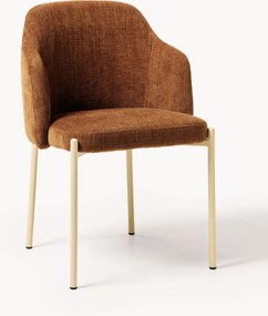 Sedia imbottita con braccioli Felicia