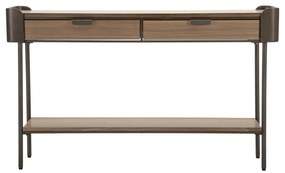 Consolle marrone in legno di abete 31x120 cm Toronto - Mauro Ferretti