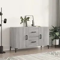 Credenza Grigio Sonoma 100x36x60 cm in Legno Multistrato 828178