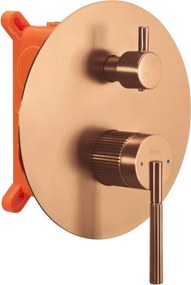 Set doccia da incasso Rea Argon Brush Copper  + BOX