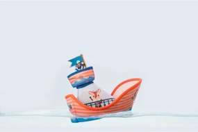 Lilliputiens - Nave pirata, leone Jack - Giocattolo da bagno