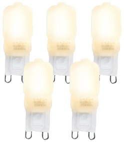 Set di 5 Lampadine LED G9 CUTE PC 2W 200 lm 2700K