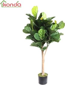 Pianta Ficus Lyrata Artificiale 125 Cm
