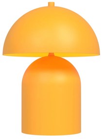 Lampada Da Tavolo Moderna Hera Acciaio Arancione 2 Luci G9 Ip20