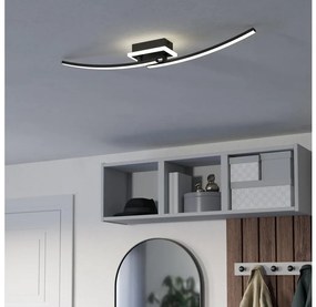 Eglo 901217 - Plafoniera LED LUNGOLAGO LED/12W/230V 4000K nero