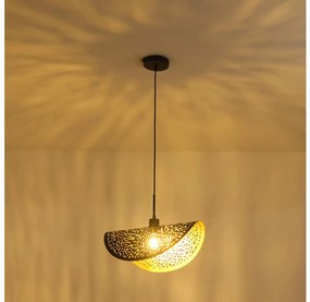 Lampadario a sospensione con filo 1xE27/15W/230V nero