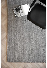 Tappeto in lana grigio 340x240 cm Auckland - Rowico