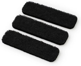 Filtri di ricambio neri per toilette per gatti in set di 3 pezzi 4,5x16,5 cm Biala - Rotho