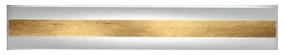 Applique Contemporanea Doup Metallo Foglia Oro Led 43W
