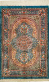 Ghom Tappeto 80 x 120 (Iran) Annodato A Mano