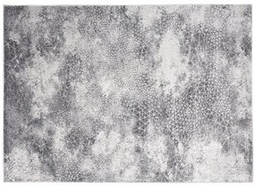 Tappeto di design grigio con un motivo delicato Larghezza: 60 cm | Lunghezza: 100 cm