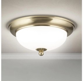 Orion - Plafoniera EMPIRA 2x E14/40W/230V Ø 26,5 cm ottone