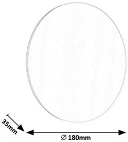 Rabalux 1431 - Applique a LED MARLON LED/8W/230V