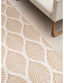 Passatoia da interno ed esterno beige/avorio 80x250 cm Duet Liora – NORTHRUGS