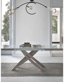 Plafoniera design Betty cromo IP20, 3XE27