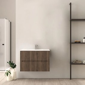 Mobile bagno Noce cannetato 80 cm Riga