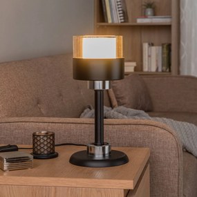 Avonni Lampada da tavolo ML-4288-1BSY in metallo e vetro