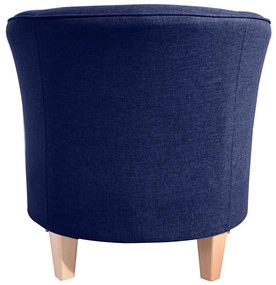 Poltrona blu scuro Blu scuro Livia - Max Winzer