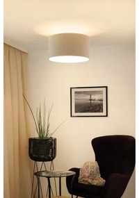 Brilagi - Lampadario a plafone BOUCLE ROLLER 1xE27/15W/230V diametro 45 cm color crema