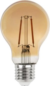 Lampada LED E27 2W Ambrata a Filamento No Flickering - A60 Colore Bianco Caldo 2.500K