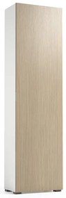 Scarpiera MOBILE MULTIUSO 7 RIPIANI  1 anta doppia profondità L 50 x H 183 x P 30 cm 16 paia, beige
